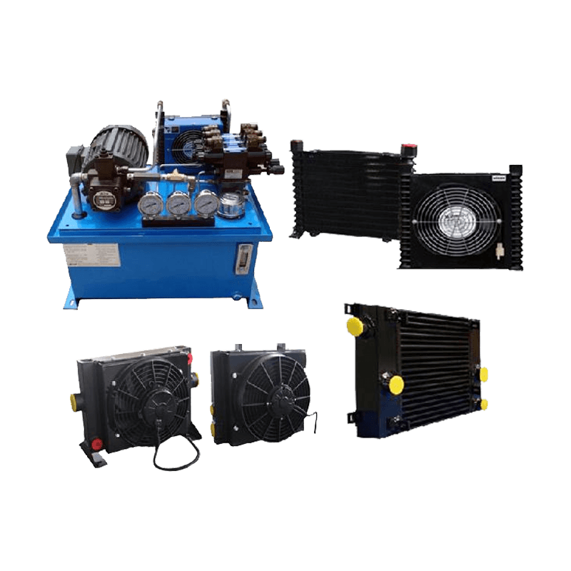 Penukar Panas Sistem Hidraulik Aluminium